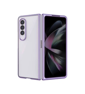 Galaxy Z Fold 4 Kılıf Fold Element Kapak - Mor
