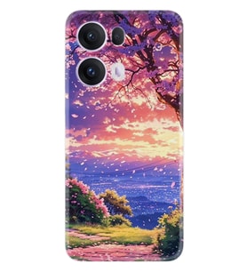 Oppo Reno 13F Kılıf Boutique Baskılı Resimli Cennet Pcode -024