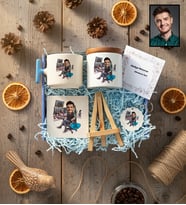 Kişiye Özel Karikatürlü Gamer Arkadaşa Hediye Hediye Kutusu - Kişiye Özel T Kupa, Seramik Kalemlik, Dekoratif Taş İsimlik, Güneş Anahtarlık Doğum Günü Hediyesi
