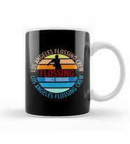 Los Angeles Flossing Training Crewe Kupa Bardak Porselen