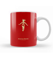 American Beauty Roses Movie Silhouette Kupa Bardak Porselen