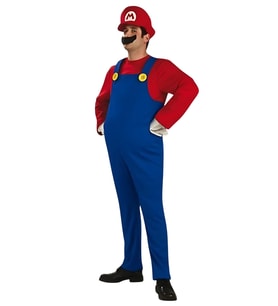 Süper Mario Kostümü Yetişkin