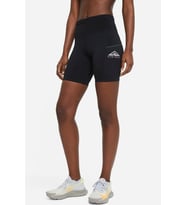 Nike Dri-Fit Epic Luxe Trail 7 Cepli Kadın Koşu Şortu Sİyah