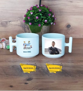 Rehber Öğretmen Kupa Bardak T Fotoğraflı Öğretmenler Günü Hediyesi