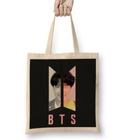Bts Jhope Hobi Bts Logo 01 Bez Çanta Uzun Saplı