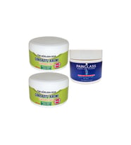 2 Adet Çörek Otu 200 ml Ağrı Kremi Green + 150 ml Kuyruk Yağı Kremi Painclass Vücut Ağrılarını Rahatlatıcı Set