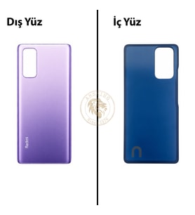 Xiaomi Redmi Note 10 Pro Nebula Moru Arka Pil Kapağı Batarya Kapağı Lazer Kesim Back Cover