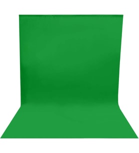 green screen- greenbox- yeşil fon perde(3 x 6 m)