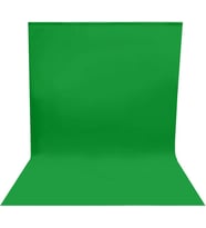 green screen- greenbox- yeşil fon perde(3 x 6 m)