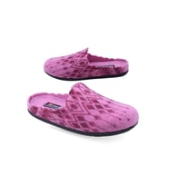 Gezer 13707 Kadın Keçe Kumaş Halı-Ev Terliği (Pembe)