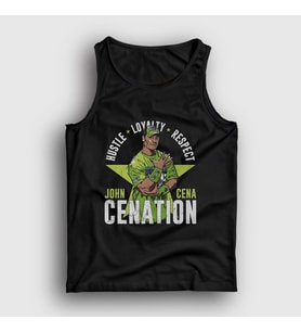 Presmono Unisex Siyah Cenation V2 Güreş Wwe John Cena Atlet 496443tt