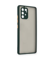Samsung Galaxy A91 / S10 Lite Kılıf Montreal Silikon Kapak - Yeşil