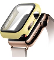 Apple Watch 44mm Ekran Koruyucu Kılıf – 360° Tam Koruma, Temperli Cam + TPU, Dokunmatik Uyumlu, 4/5/6/SE/7/8 Serileri ile Uyumlu