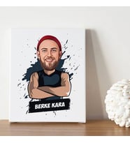 Cool Erkek Karikatürlü Kanvas