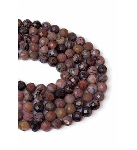 8 MM Faset Kesim Rodonit Taşı Dizi (Karışık)