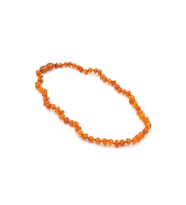 HAKİKİ SERTİFİKALI KEHRİBAR BEBEK DİŞ KOLYESİ 4 GR. 002