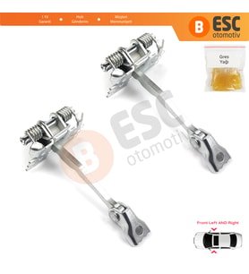 Renault Espace MK4 J81 JK0/1 2002-2015 804305378R İçin 2 EA Ön Sağ ve Sol Kapı Gergi Yayı