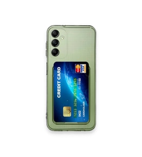 Samsung Galaxy A54 5g Kılıf Kart Şeffaf Silikon - Şeffaf
