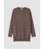 LCW EVERYDAY Pembe Oversize Kadın Triko Kazak