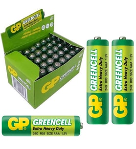 GP 24G-2S2 Greencell AAA 40'lı İnce Kalem Pil
