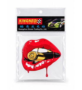 Motosiklet Mix 3D Sticker Etiket Seti Fosforlu Folyo Karışık M13
