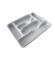 Moonstar Çekmece İçi Kaşıklık 6Gözlü Çatal Bıçak Organızer 40X30CM-KŞ170-GRİ