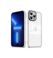 Apple iPhone 13 Pro Max Uyumlu Kılıf Kamera Korumalı Transparan Zore Post Kapak (Renksiz)