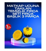 Mey İthalat® Profesyonel Matkap Ucu Temizlik Fırçası 3’lü Set