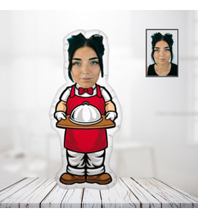 Yastık Adam Chef Bebek-50