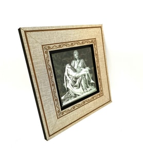Pietà (Michelangelo, 1498) Baskılı MDF Tablo