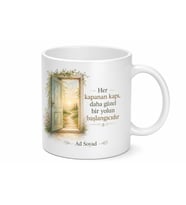 Açma Temalı Baskılı Kupa Bardak Hediye Özel Tasarım Porselen Mug