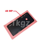 Tkgz Huawei Uyumlu P30 Lite Arka Pil Batarya Kapağı ( Kamera Lensli 48 MP) SİYAH