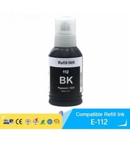 Xplus ® Epson 112 Ecotank L15160 Siyah Ithal Muadil Pigmentli Mürekkep Siyah 127 ml