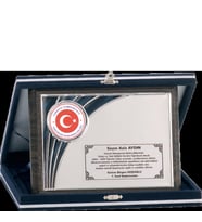 ODAK KUPA - Ahşap Plaketler - PL-079 B - 15x20 cm