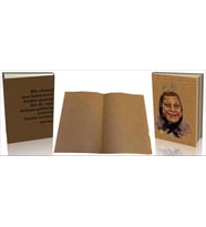 Hobi defteri / Kraft kağıt anı defteri / Nostaljik Defter