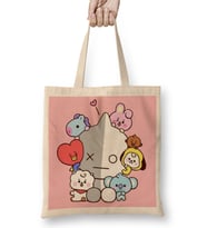 BT21 Baby Bez Çanta Uzun Saplı