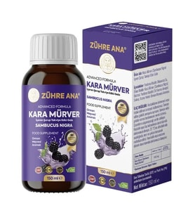 Zühre Ana Kara Mürver Şurubu