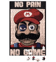 No Pain No Game Puzzle 240 Parça Yapboz