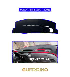 FORD Transit (2001-2006)TORPİDO KORUMA HALISI MAVİ KENAR
