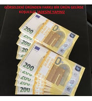 1000  ADET YENİ 200 EURO GEÇERSİZ EĞLENCE OYUN ŞAKA  DÜĞÜN PARASI