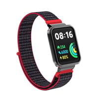 Xiaomi Redmi Watch 2 Lite Uyumlu Kordon Hasır Örgü Cırt Cırtlı Zore KRD-61 Kayış