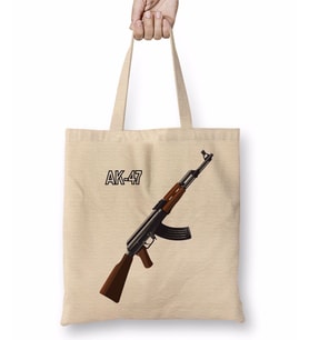 Ak 47 Bez Çanta Uzun Saplı
