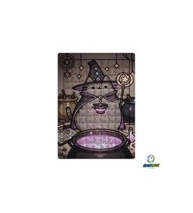 Ghostbastır Design Pusheen 99 Parça Ayaklı Puzzle – Dekoratif Çocuk Yapbozu 0180