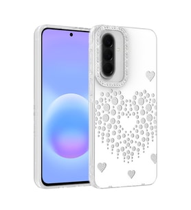 Galaxy S25 FE Kılıf Damla Taşlı Rivas Sert PC Kılıf