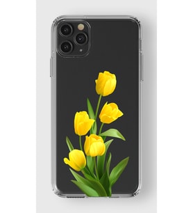 Iphone 11 Pro Max Uyumlu Baskılı Yumuşak Silikon Şeffaf Telefon Kılıfı