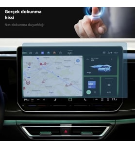 Volkswagen Golf 8.5 Multimedya 10.3 İnç İle Uyumlu Ekran Koruyucu Nano