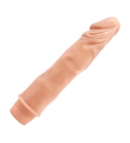 LilituShop Güçlü Titreşimli 21,5 cm Realistik Vibratör Gerçekci Penis Dildo
