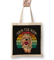 Shih Tzu Shih Tzu Mom Bez Çanta Uzun Saplı
