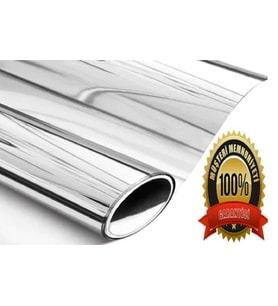 %100 Aynalı Çizilmez Amerikan Cam Filmi 50 Cm X 6 Metre