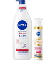 Repair&Care Nemlendirici Vücut Losyonu 400Ml Spf50 Luminous630 Karşıtı Gündüz Yüz Kremi 40Ml